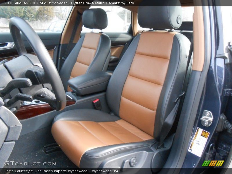 Front Seat of 2010 A6 3.0 TFSI quattro Sedan