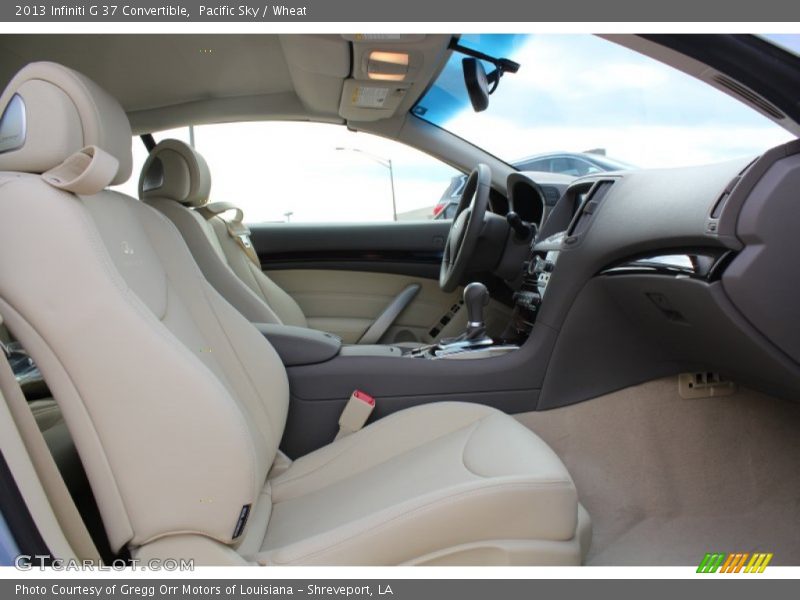  2013 G 37 Convertible Wheat Interior