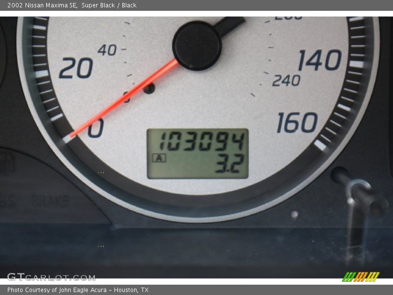 Super Black / Black 2002 Nissan Maxima SE