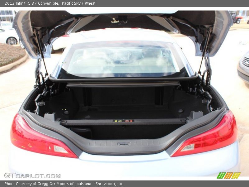 2013 G 37 Convertible Trunk