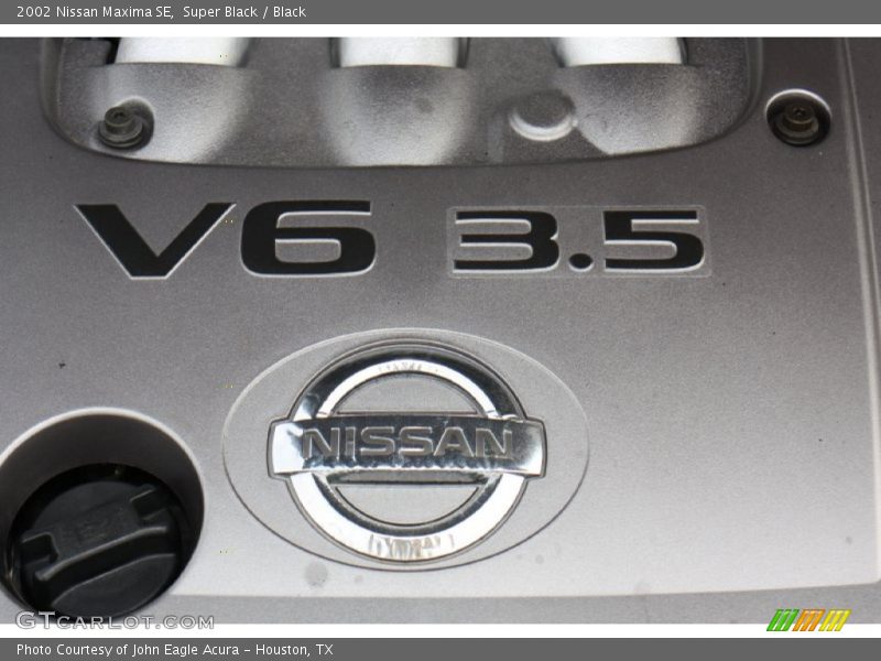 Super Black / Black 2002 Nissan Maxima SE