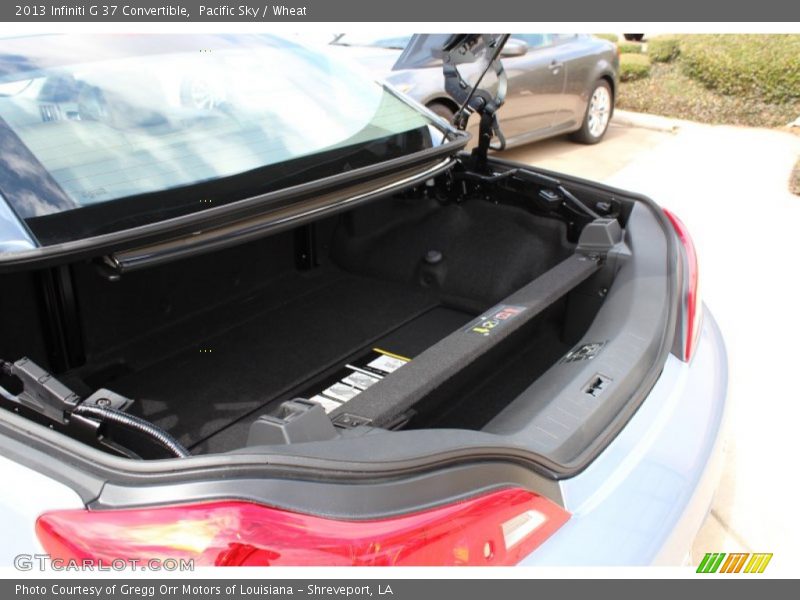  2013 G 37 Convertible Trunk