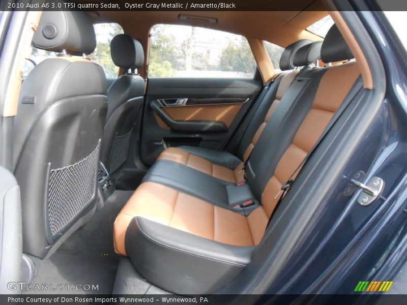 Rear Seat of 2010 A6 3.0 TFSI quattro Sedan