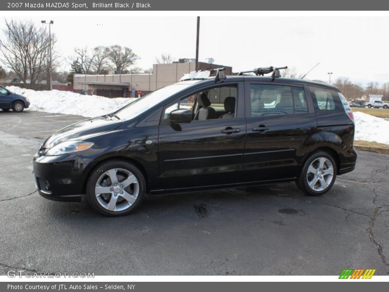 Brilliant Black / Black 2007 Mazda MAZDA5 Sport