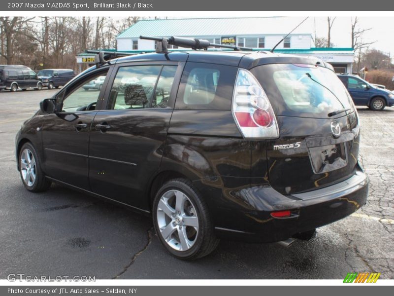 Brilliant Black / Black 2007 Mazda MAZDA5 Sport