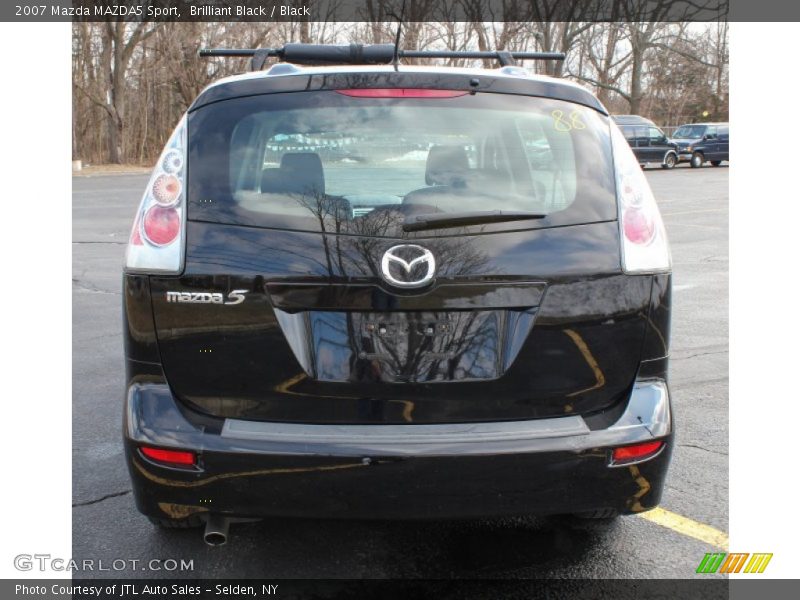 Brilliant Black / Black 2007 Mazda MAZDA5 Sport