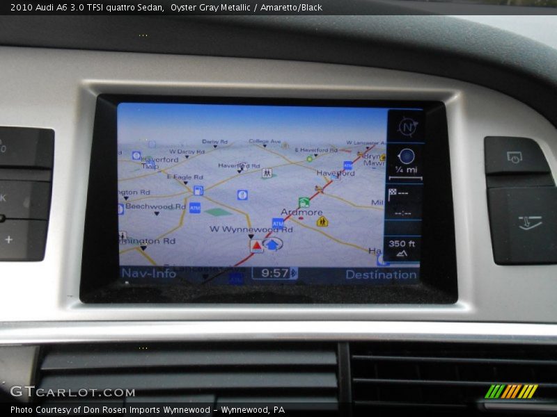 Navigation of 2010 A6 3.0 TFSI quattro Sedan