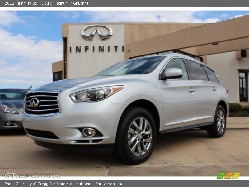 Liquid Platinum / Graphite 2013 Infiniti JX 35