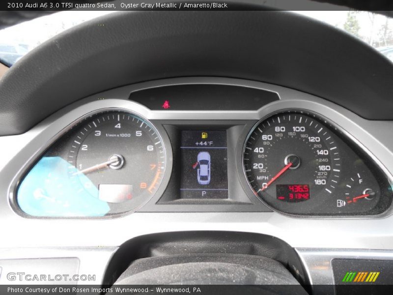  2010 A6 3.0 TFSI quattro Sedan 3.0 TFSI quattro Sedan Gauges