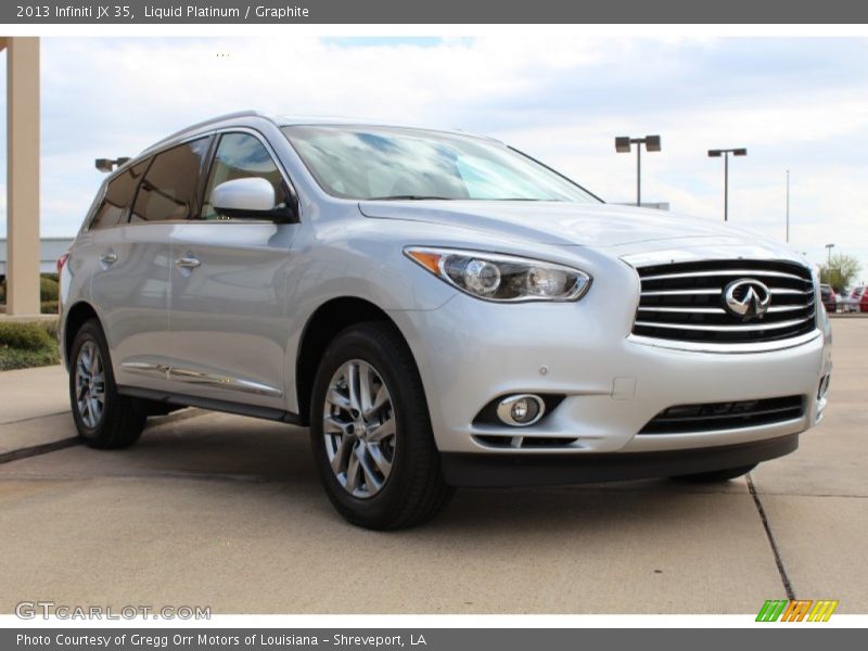 Liquid Platinum / Graphite 2013 Infiniti JX 35