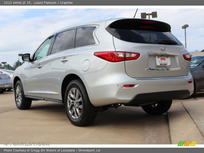 Liquid Platinum / Graphite 2013 Infiniti JX 35