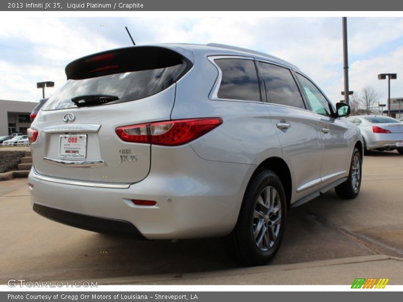 Liquid Platinum / Graphite 2013 Infiniti JX 35