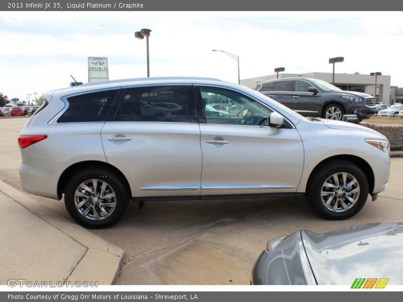 Liquid Platinum / Graphite 2013 Infiniti JX 35