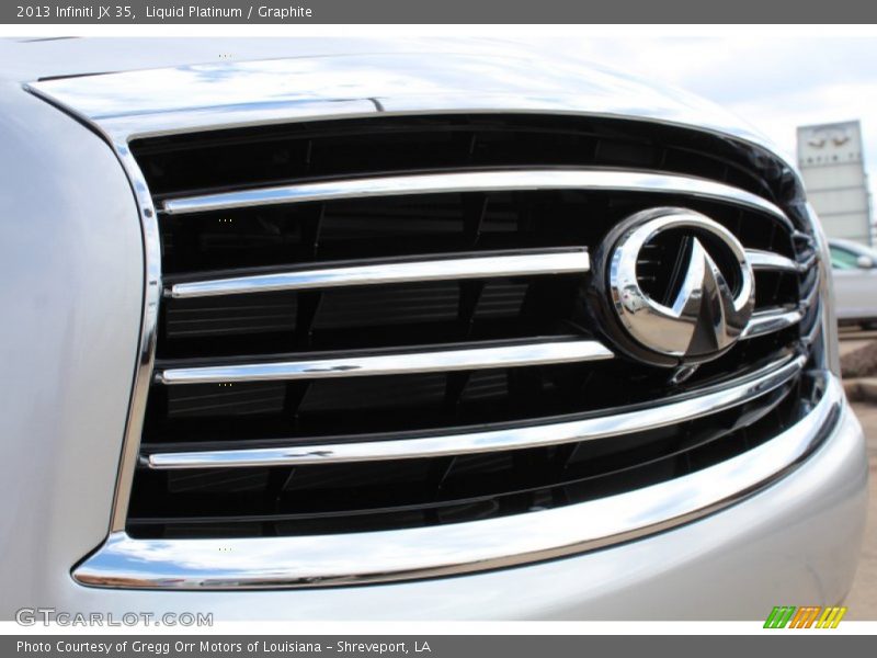 Liquid Platinum / Graphite 2013 Infiniti JX 35