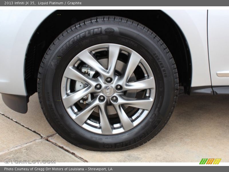 Liquid Platinum / Graphite 2013 Infiniti JX 35