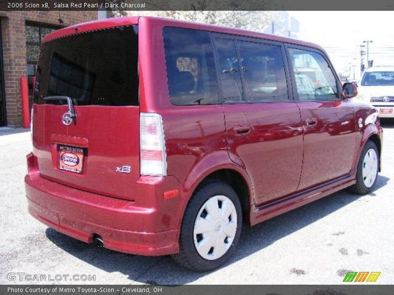 Salsa Red Pearl / Dark Charcoal 2006 Scion xB