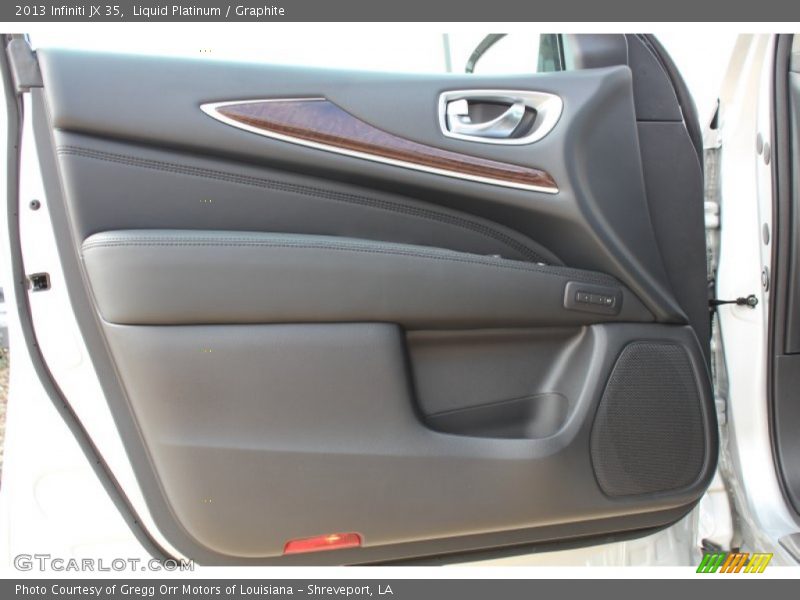 Liquid Platinum / Graphite 2013 Infiniti JX 35