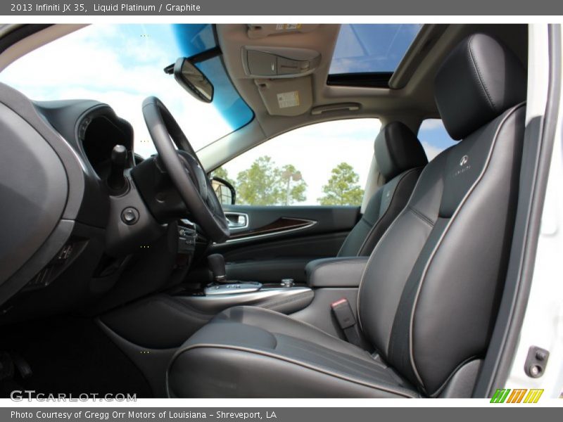 Liquid Platinum / Graphite 2013 Infiniti JX 35
