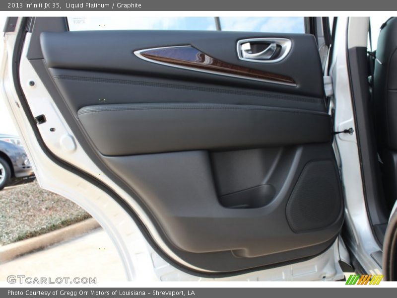 Liquid Platinum / Graphite 2013 Infiniti JX 35