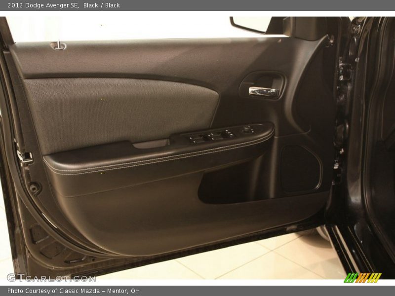 Black / Black 2012 Dodge Avenger SE