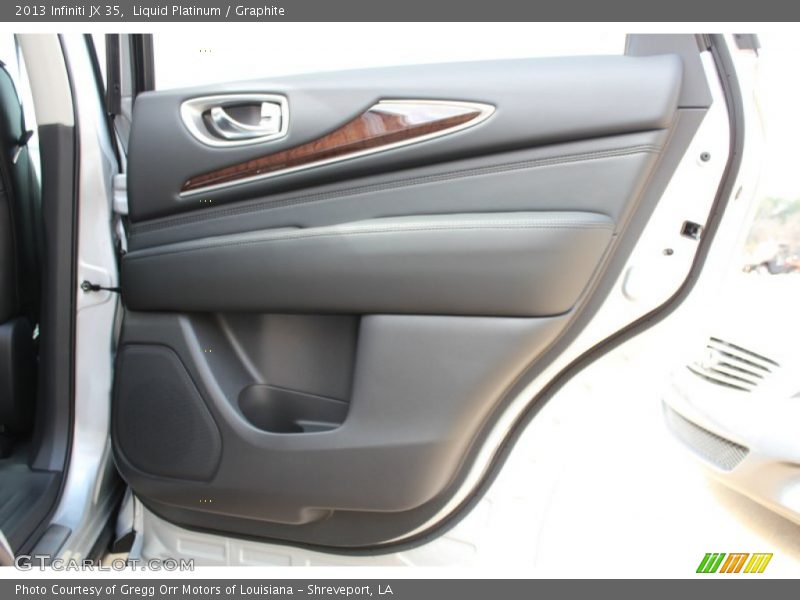 Liquid Platinum / Graphite 2013 Infiniti JX 35
