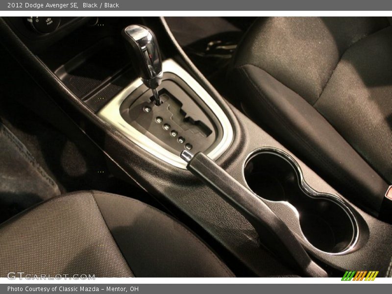 Black / Black 2012 Dodge Avenger SE