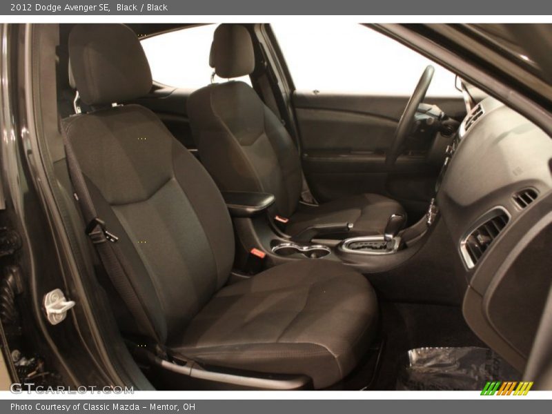 Black / Black 2012 Dodge Avenger SE