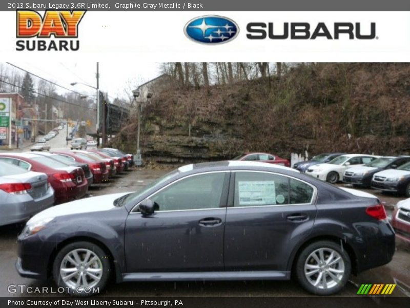 Graphite Gray Metallic / Black 2013 Subaru Legacy 3.6R Limited