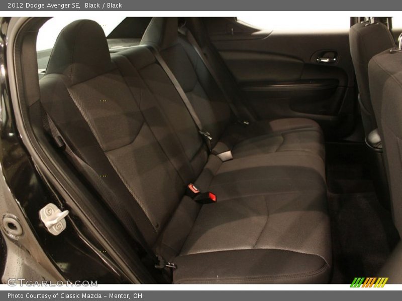 Black / Black 2012 Dodge Avenger SE