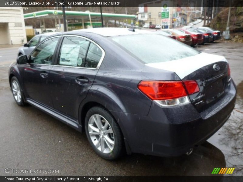 Graphite Gray Metallic / Black 2013 Subaru Legacy 3.6R Limited