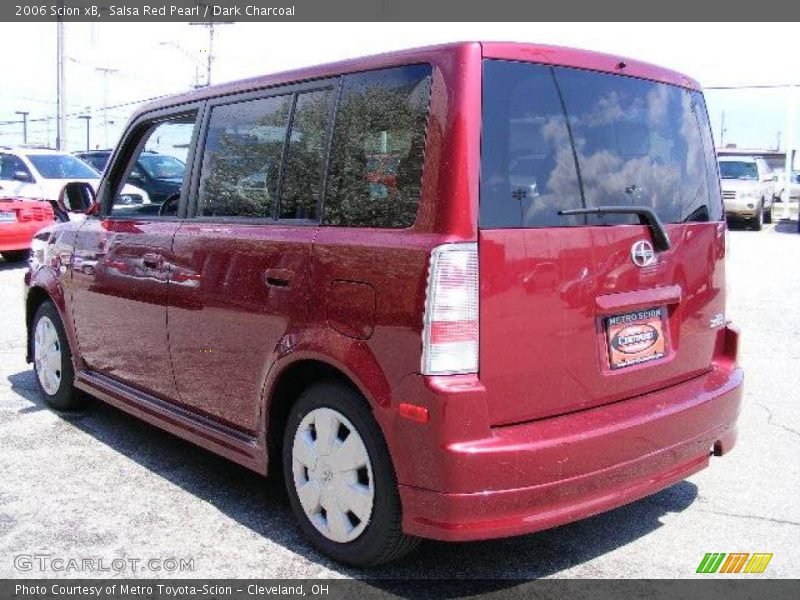 Salsa Red Pearl / Dark Charcoal 2006 Scion xB