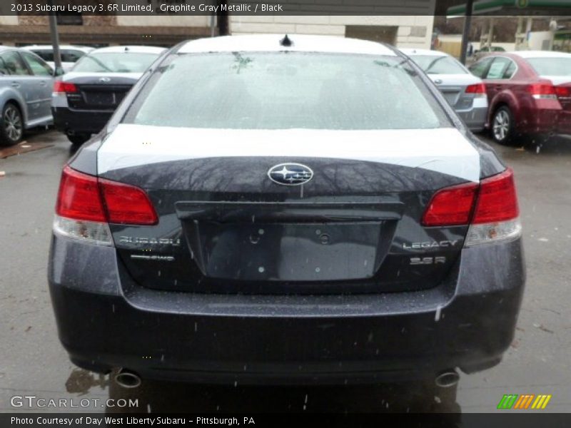 Graphite Gray Metallic / Black 2013 Subaru Legacy 3.6R Limited