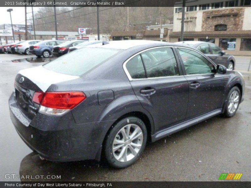Graphite Gray Metallic / Black 2013 Subaru Legacy 3.6R Limited