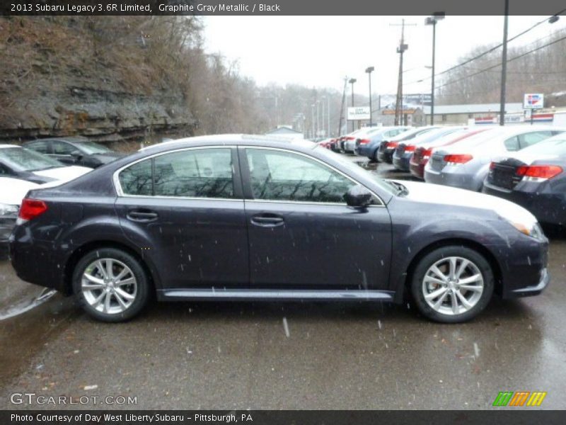 Graphite Gray Metallic / Black 2013 Subaru Legacy 3.6R Limited