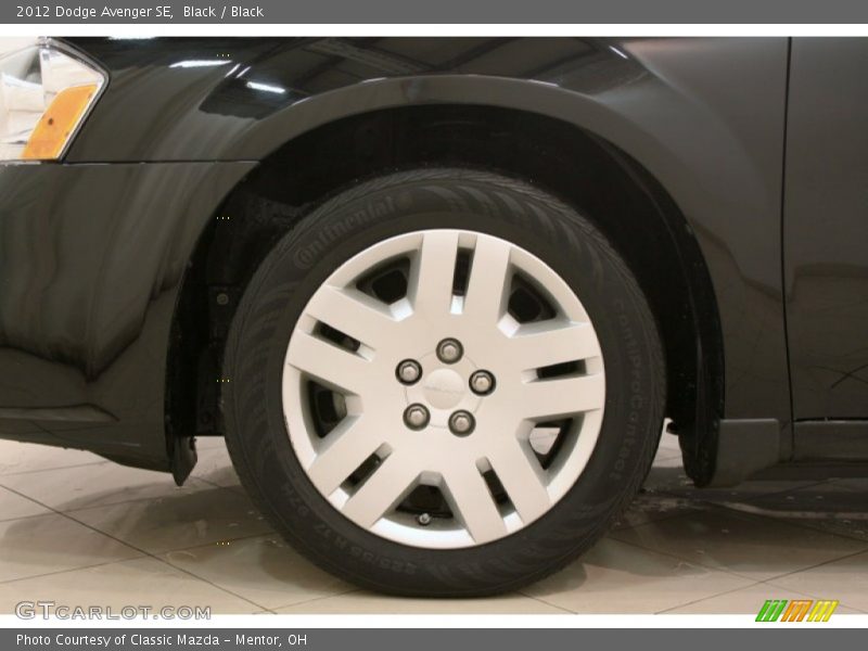 Black / Black 2012 Dodge Avenger SE