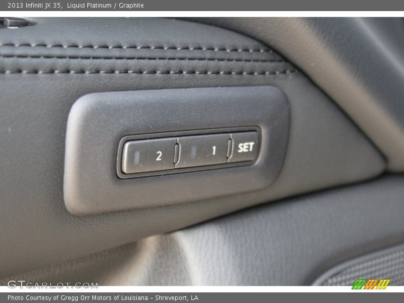 Liquid Platinum / Graphite 2013 Infiniti JX 35