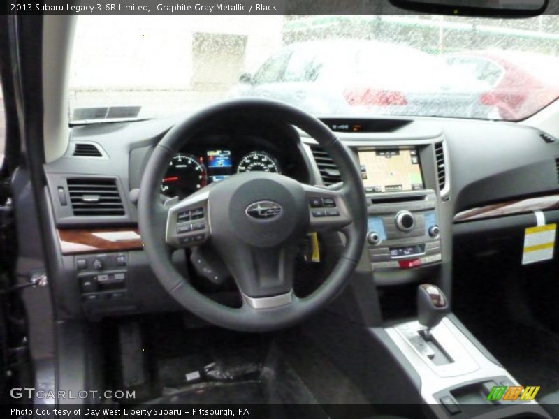 Graphite Gray Metallic / Black 2013 Subaru Legacy 3.6R Limited