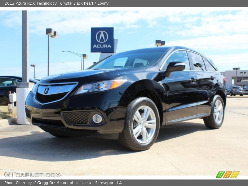 Crystal Black Pearl / Ebony 2013 Acura RDX Technology