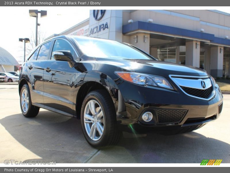 Crystal Black Pearl / Ebony 2013 Acura RDX Technology