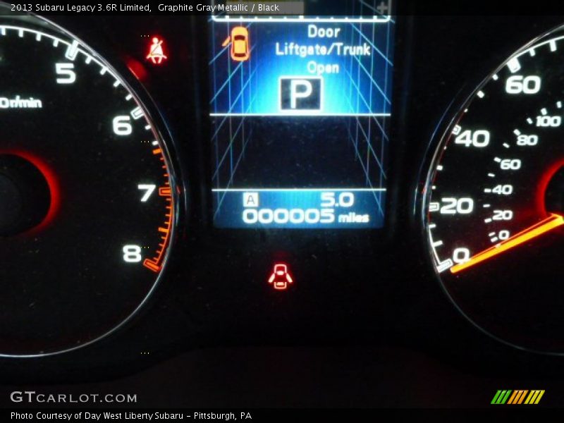 Graphite Gray Metallic / Black 2013 Subaru Legacy 3.6R Limited