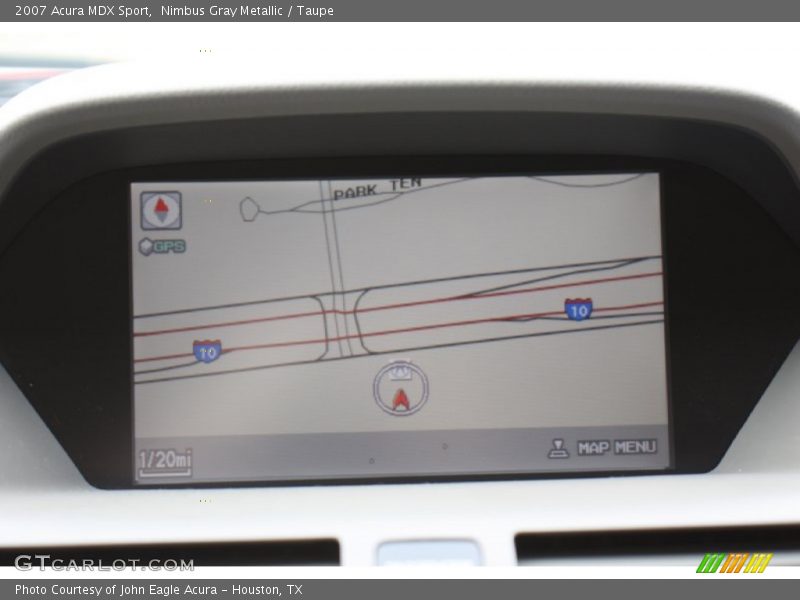 Navigation of 2007 MDX Sport