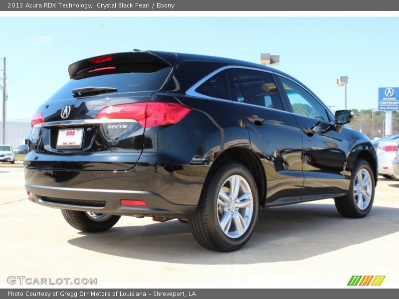 Crystal Black Pearl / Ebony 2013 Acura RDX Technology