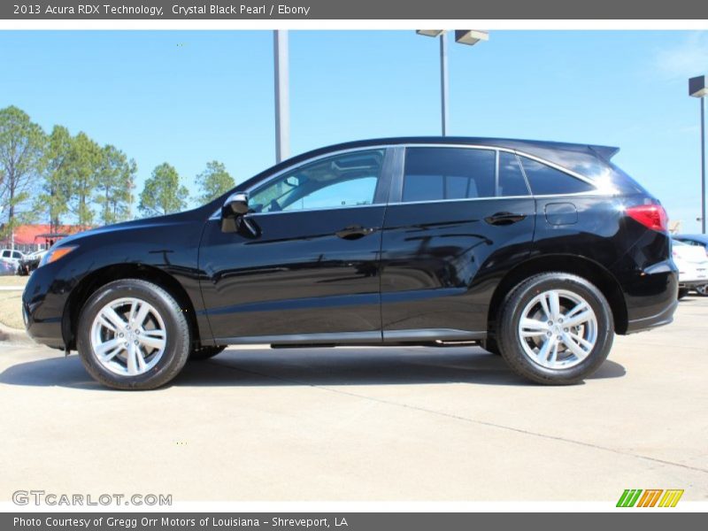 Crystal Black Pearl / Ebony 2013 Acura RDX Technology