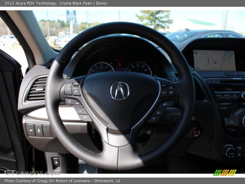 Crystal Black Pearl / Ebony 2013 Acura RDX Technology