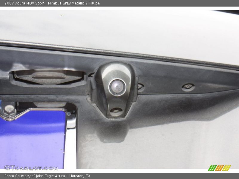 Nimbus Gray Metallic / Taupe 2007 Acura MDX Sport