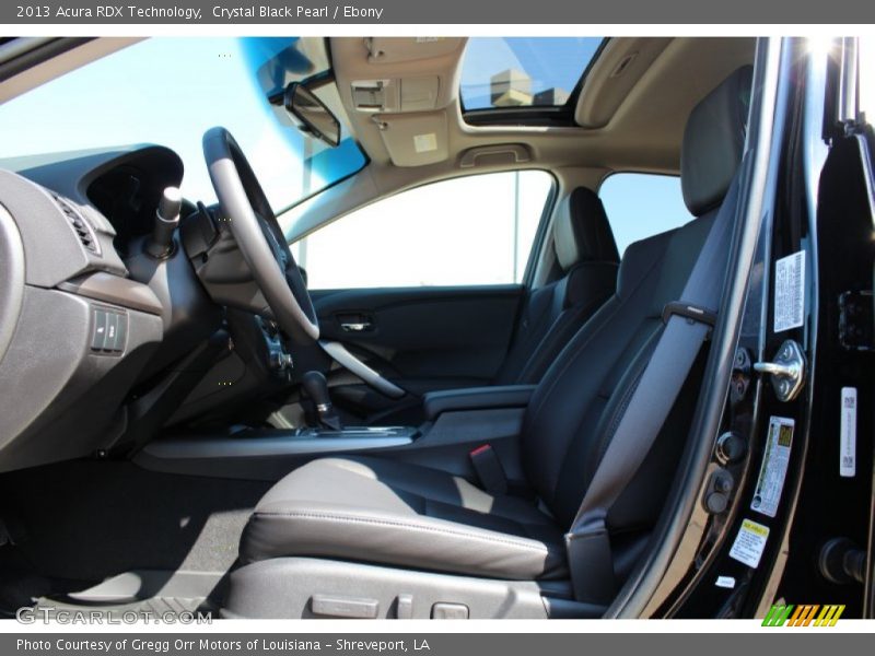Crystal Black Pearl / Ebony 2013 Acura RDX Technology