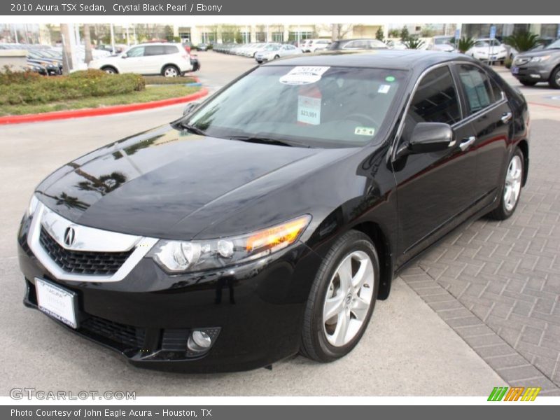 Crystal Black Pearl / Ebony 2010 Acura TSX Sedan