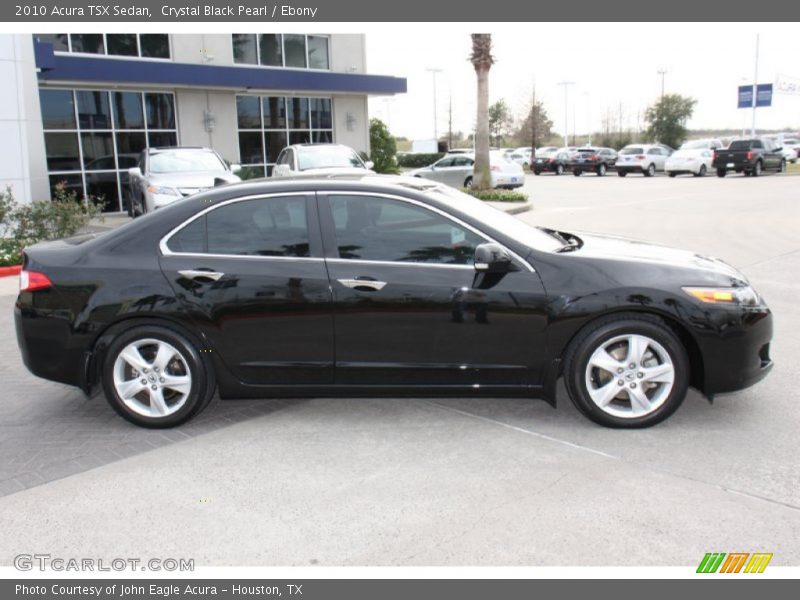 Crystal Black Pearl / Ebony 2010 Acura TSX Sedan
