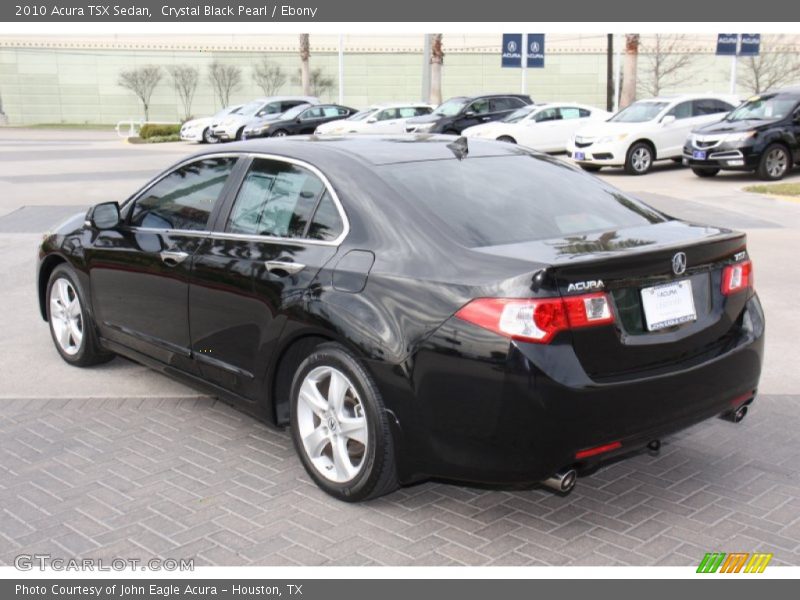 Crystal Black Pearl / Ebony 2010 Acura TSX Sedan
