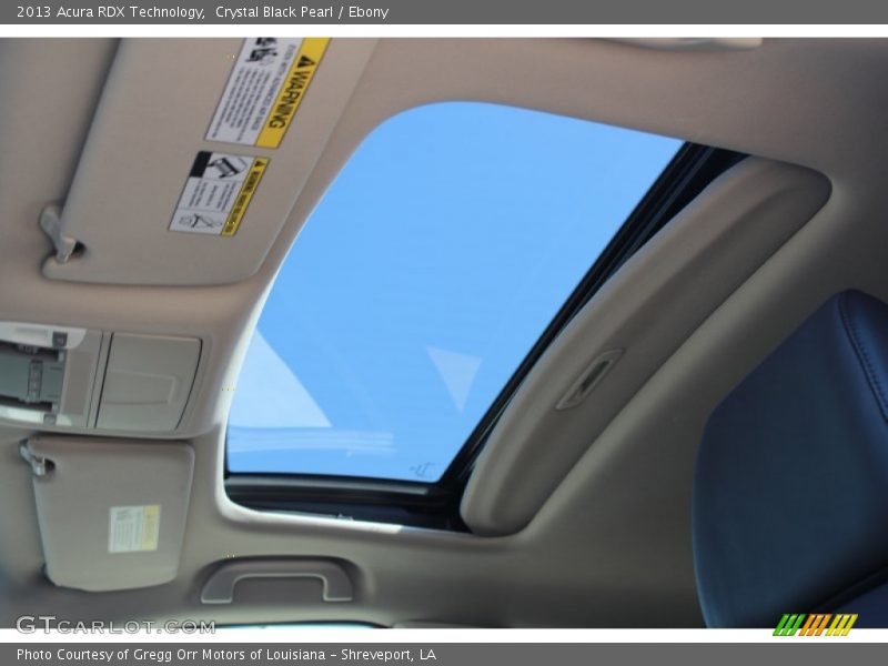 Crystal Black Pearl / Ebony 2013 Acura RDX Technology